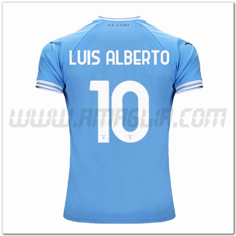 Prima Maglia LUIS ALBERTO #10 SS Lazio 2022 2023