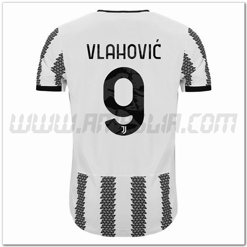 Prima Maglia VLAHOVI鑶?#9 Juventus 2022 2023