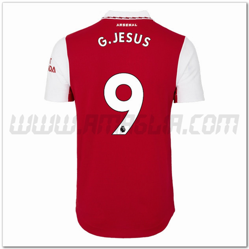 Prima Maglia G.JESUS #9 Arsenal 2022 2023