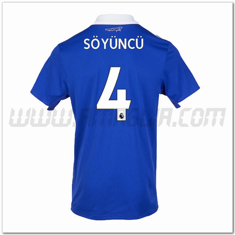 Prima Maglia S鑴癥鑴篘C鑴?#4 Leicester City 2022 2023