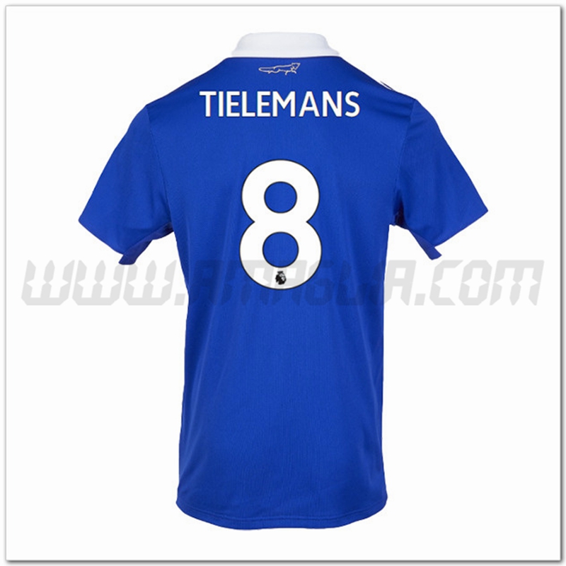 Prima Maglia TIELEMANS #8 Leicester City 2022 2023