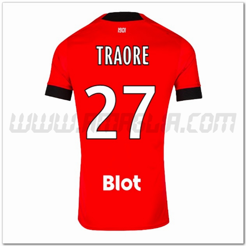 Prima Maglia TRAORE #27 Stade Rennais 2022 2023