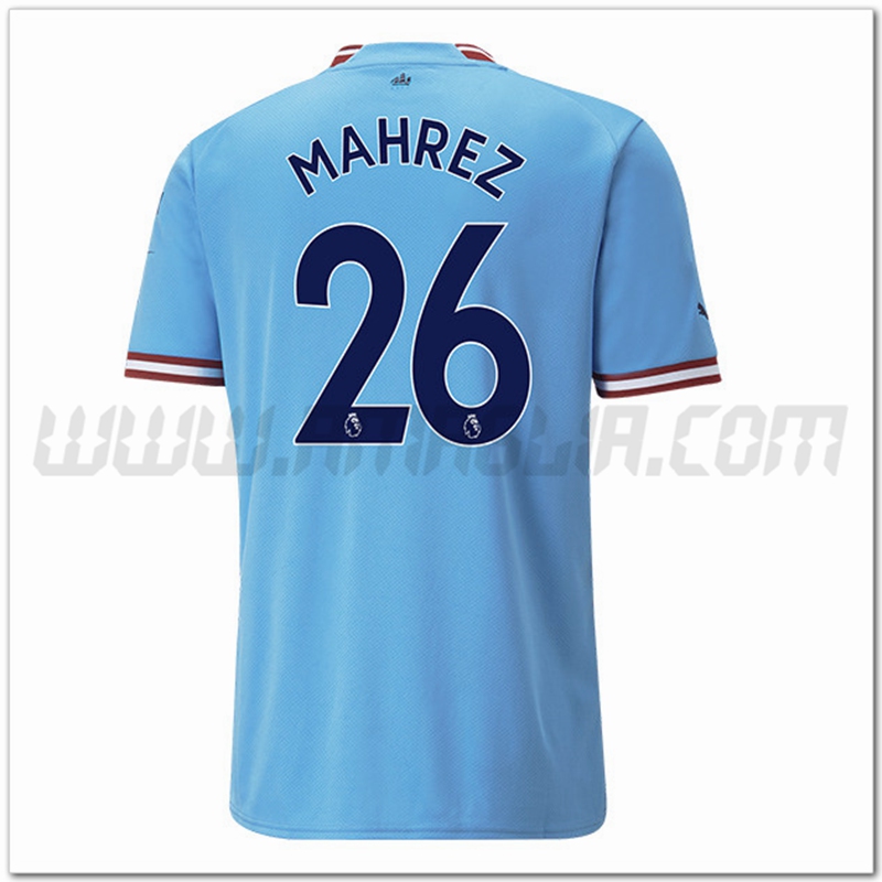 Prima Maglia MAHREZ #26 Manchester City 2022 2023