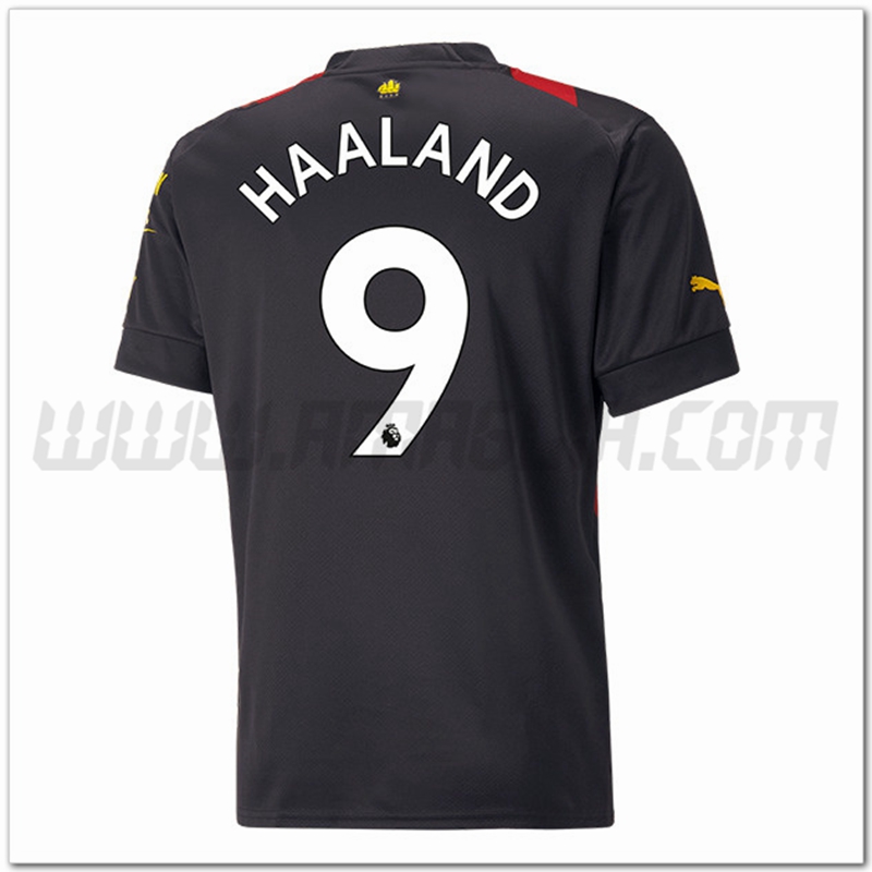 Seconda Maglia HAALAND #9 Manchester City 2022 2023