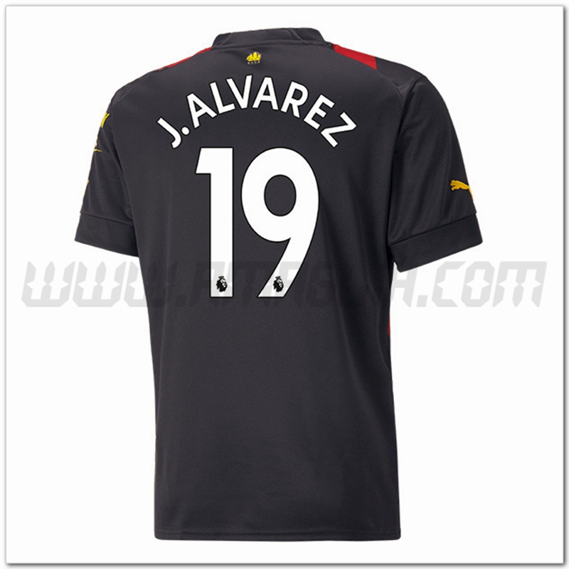 Seconda Maglia J.ALVAREZ #19 Manchester City 2022 2023