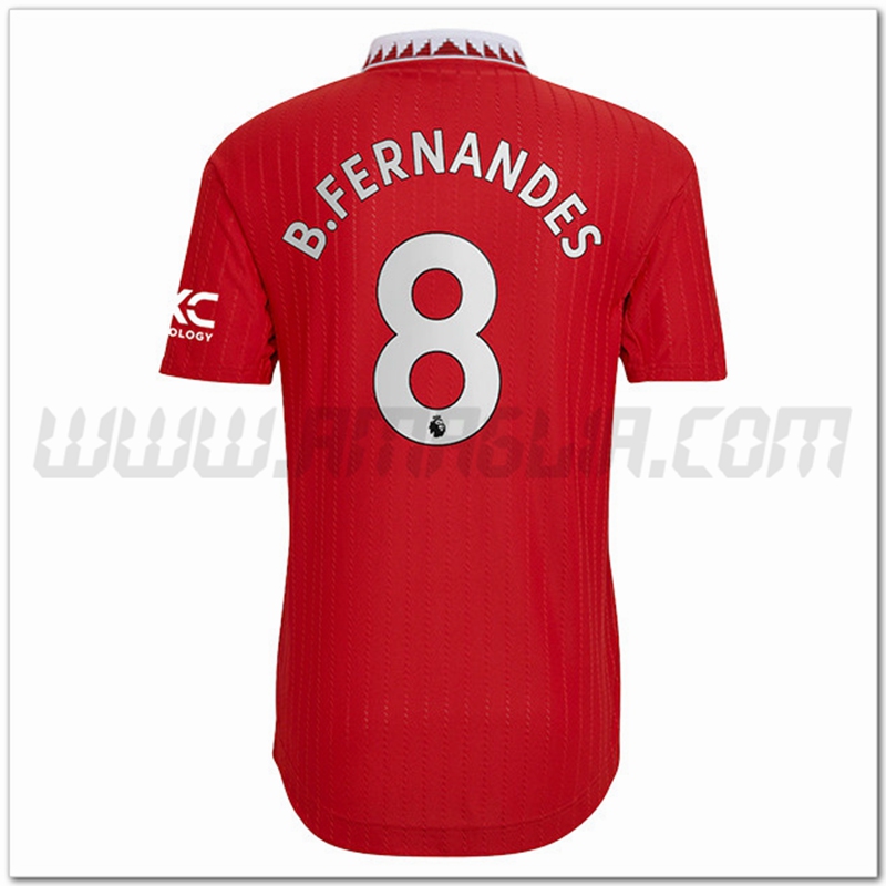 Prima Maglia B. FERNANDES #8 Manchester United 2022 2023