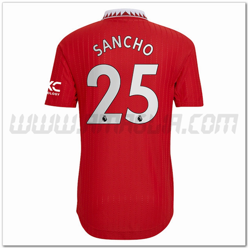 Prima Maglia SANCHO #25 Manchester United 2022 2023