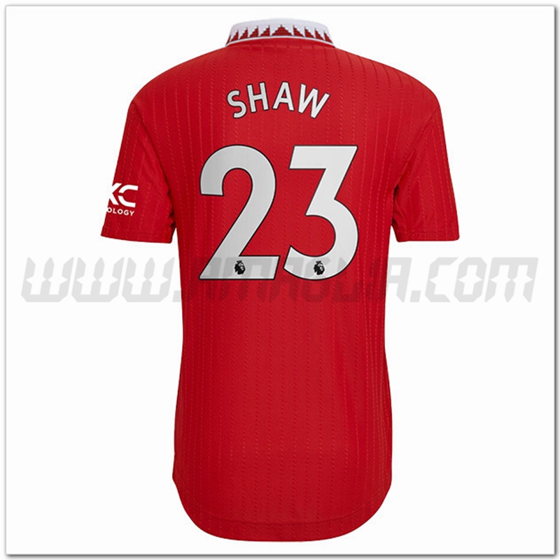 Prima Maglia SHAW #23 Manchester United 2022 2023