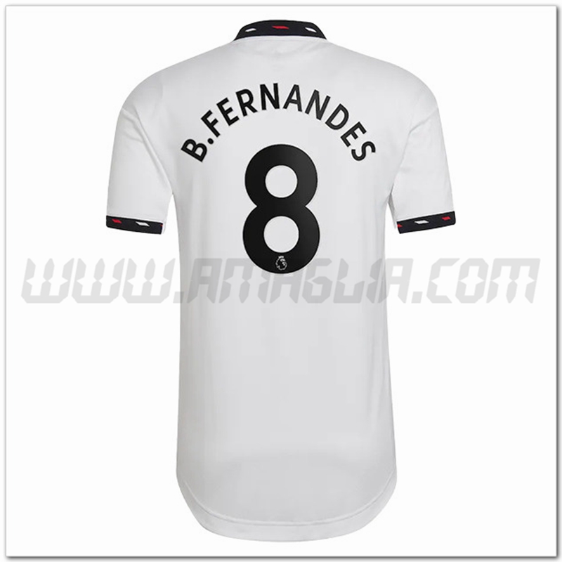 Seconda Maglia B. FERNANDES #8 Manchester United 2022 2023