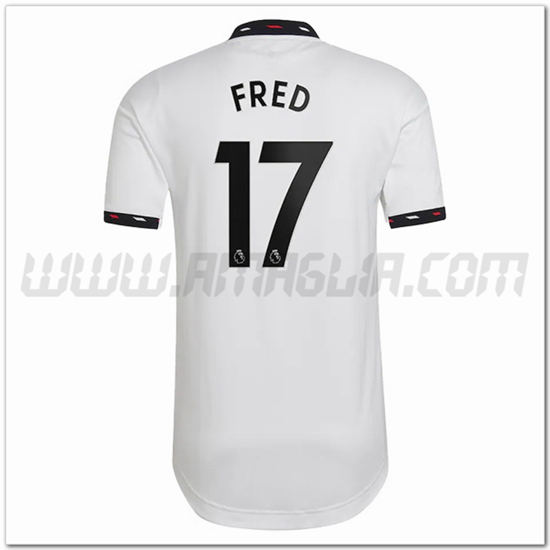 Seconda Maglia FRED #17 Manchester United 2022 2023