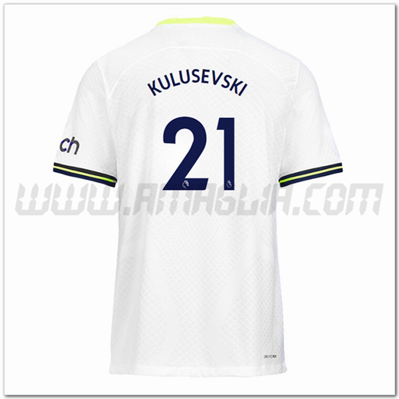 Prima Maglia KULUSEVSKI #21 Tottenham Hotspurs 2022 2023