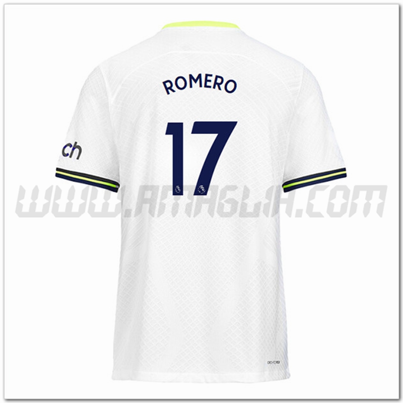 Prima Maglia ROMERO #17 Tottenham Hotspurs 2022 2023