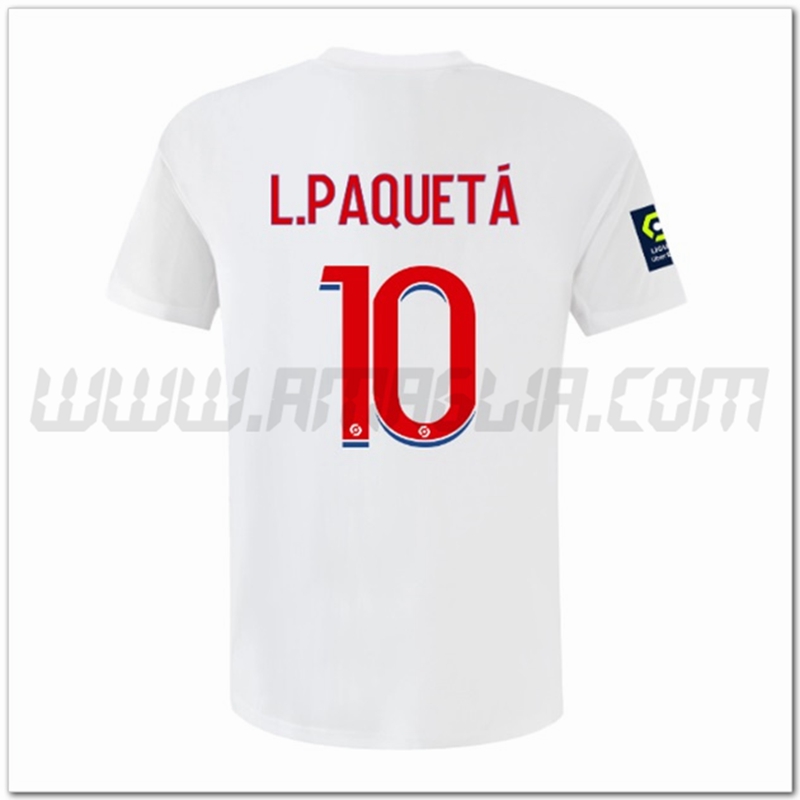 Prima Maglia L.PAQUET鑴?#10 Lyon OL 2022 2023