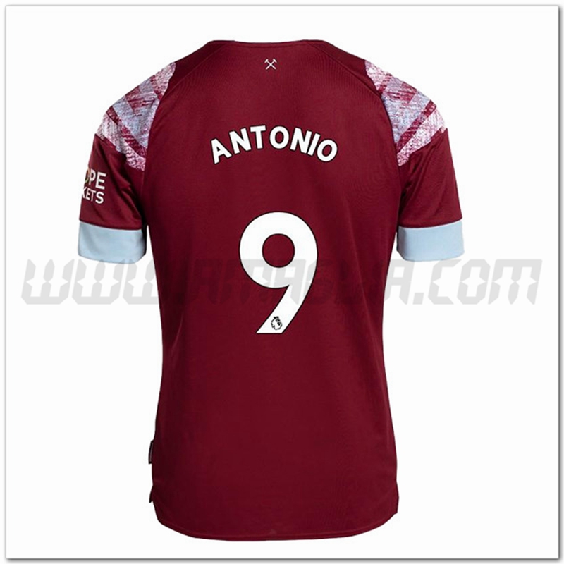 Prima Maglia ANTONIO #9 West Ham 2022 2023