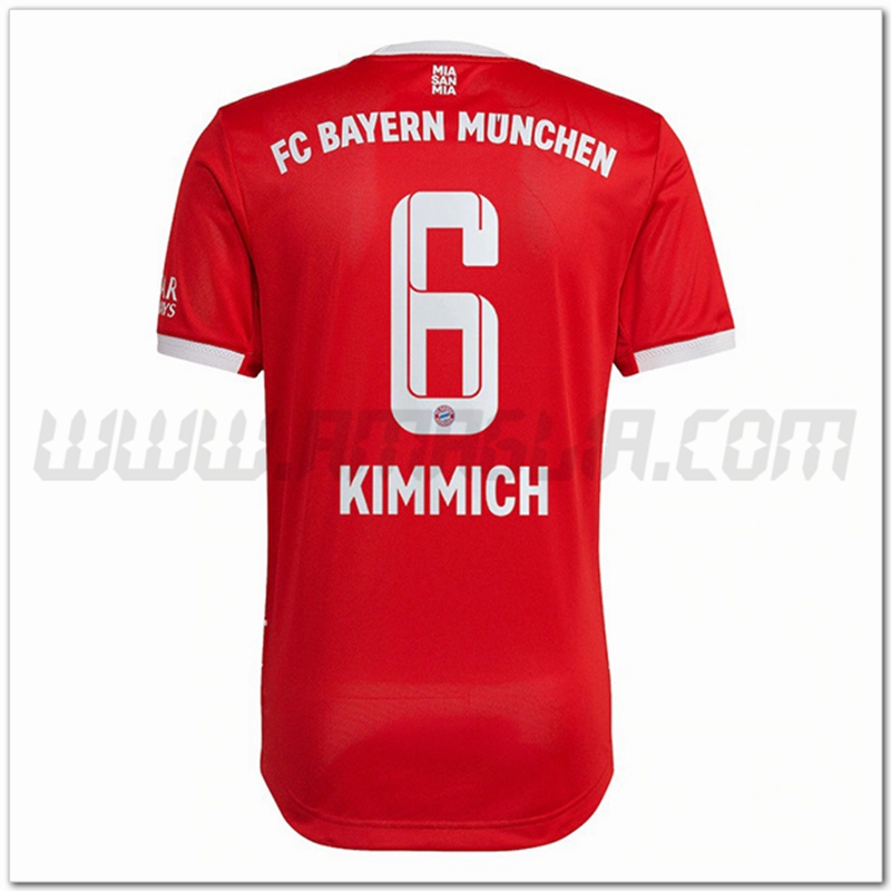 Prima Maglia KIMMICH #6 Bayern Monaco 2022 2023