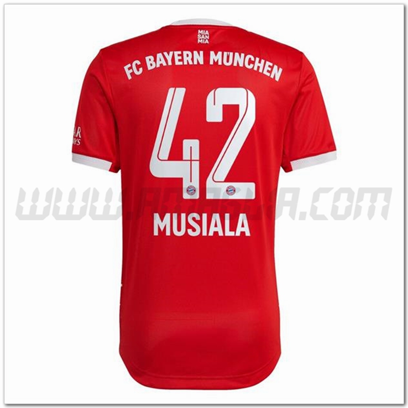 Prima Maglia MUSIALA #42 Bayern Monaco 2022 2023