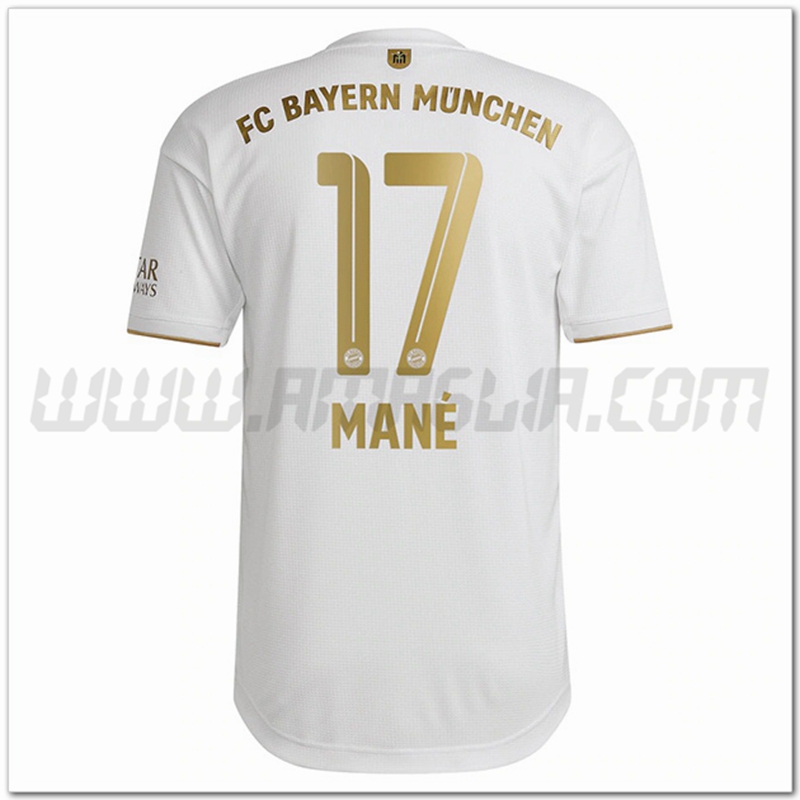 Seconda Maglia MAN鑴?#17 Bayern Monaco 2022 2023