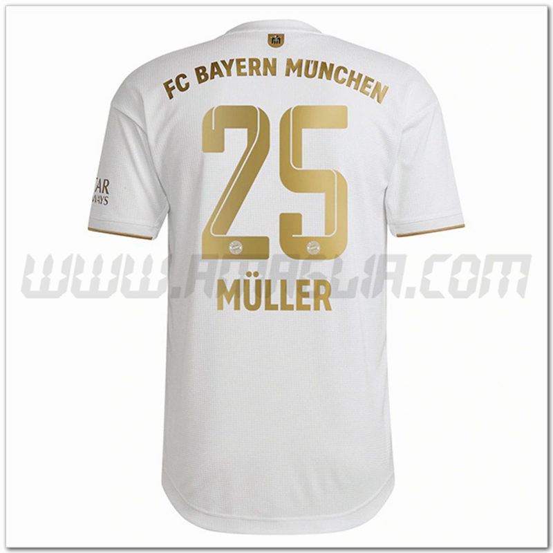 Maglia Bayern Monaco M脺LLER 25 Seconda 202223 Ottima Qualit脿 Maglia Bayern Monaco M脺LLER 25 Seconda 202223 Ottima Qualit脿