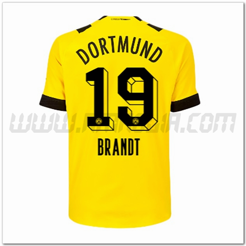 Prima Maglia BRANDT #19 Dortmund BVB 2022 2023