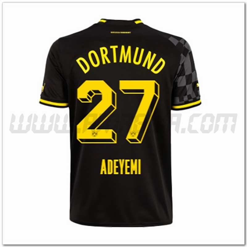 Seconda Maglia ADEYEMI #27 Dortmund BVB 2022 2023