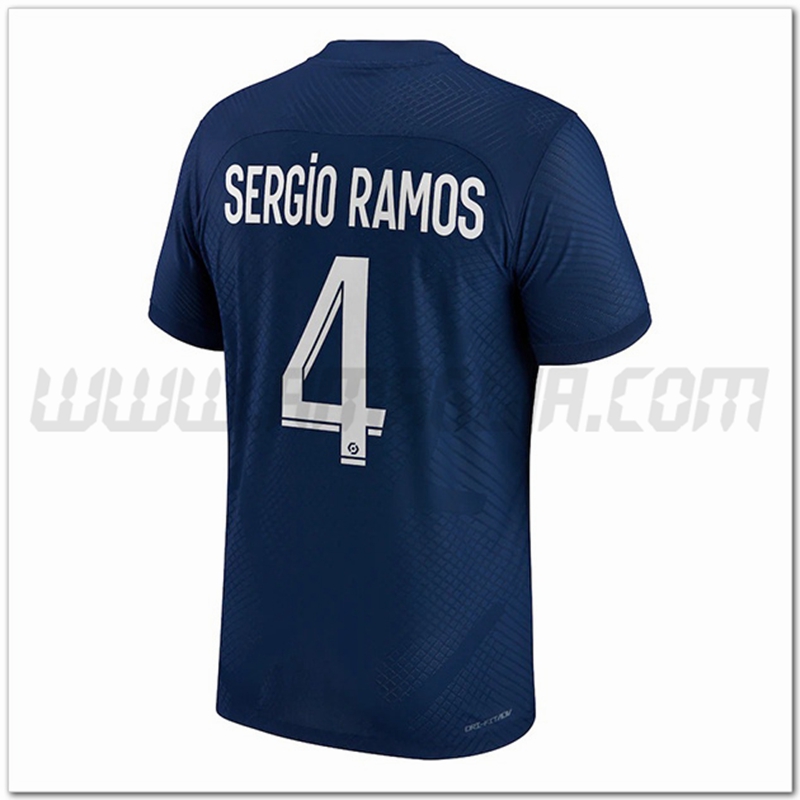 Prima Maglia SERGIO RAMOS #4 PSG 2022 2023