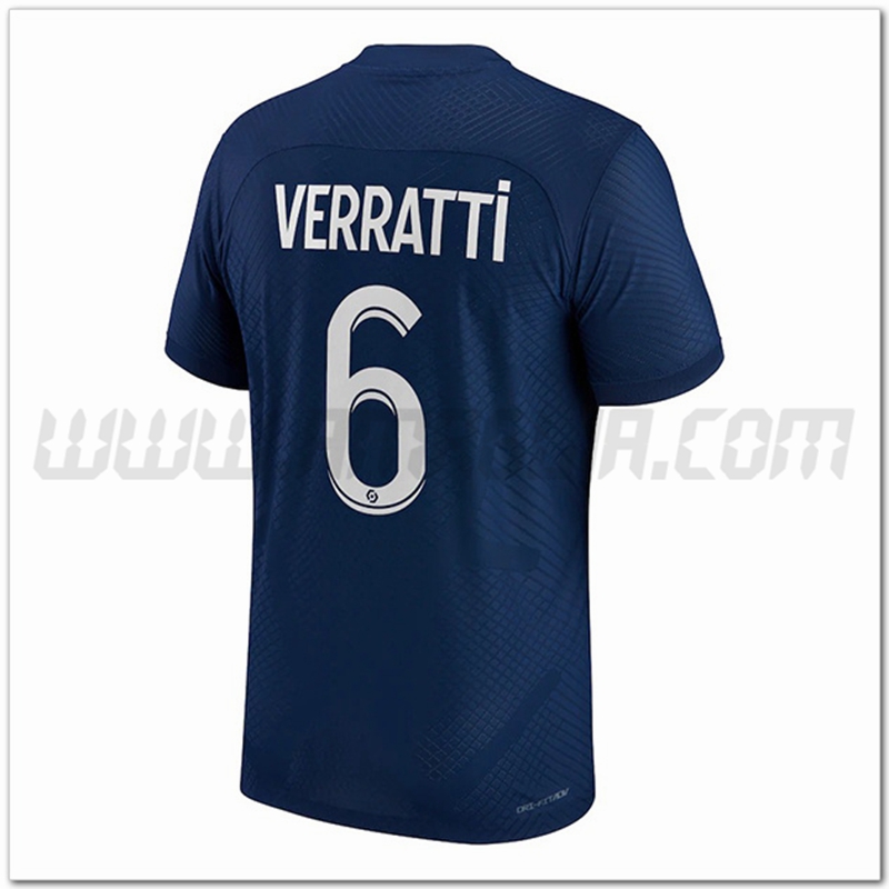 Prima Maglia VERRATTI #6 PSG 2022 2023
