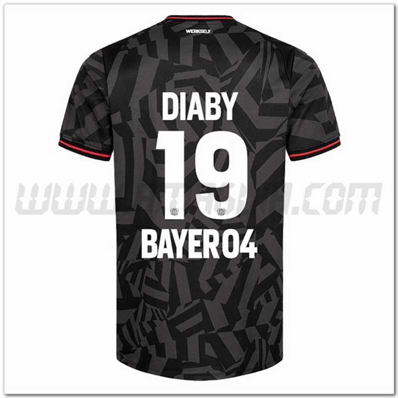Seconda Maglia DIABY #19 Leverkusen 2022 2023