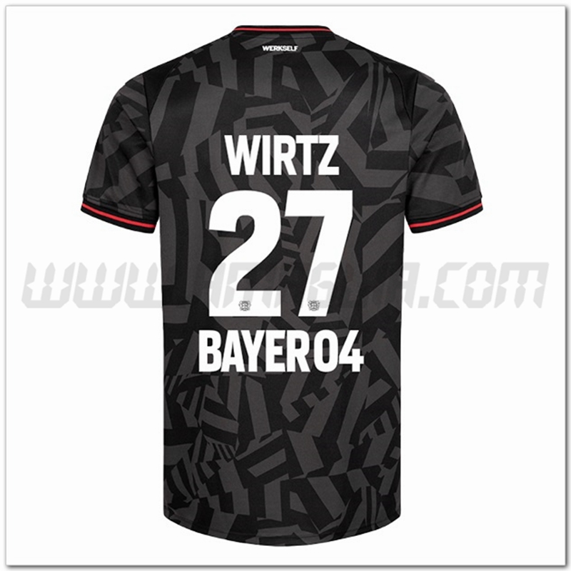 Seconda Maglia WIRTZ #27 Leverkusen 2022 2023