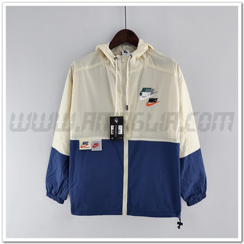 Giacca a vento Nike Giallo/Blu 2022 2023