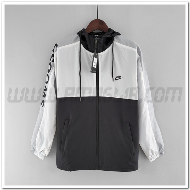 Giacca a vento Nike Nero/Bianco 2022 2023