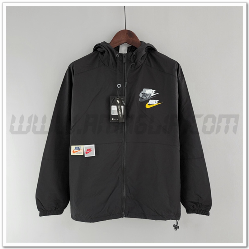 Giacca a vento Nike Nero 2022 2023