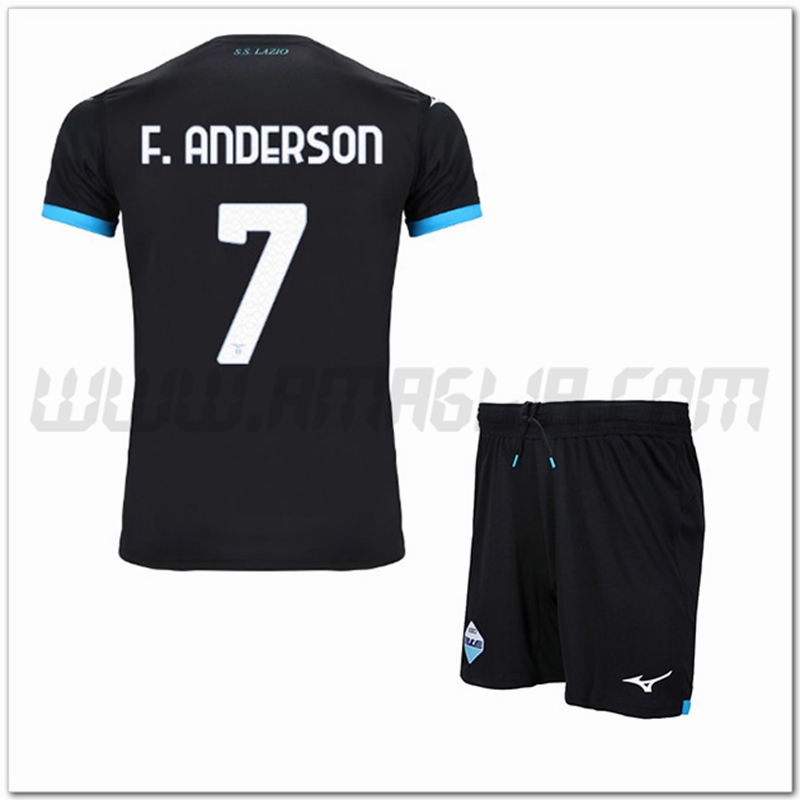 Kit Maglia F.ANDERSON #7 SS Lazio Bambino Seconda 2022 2023