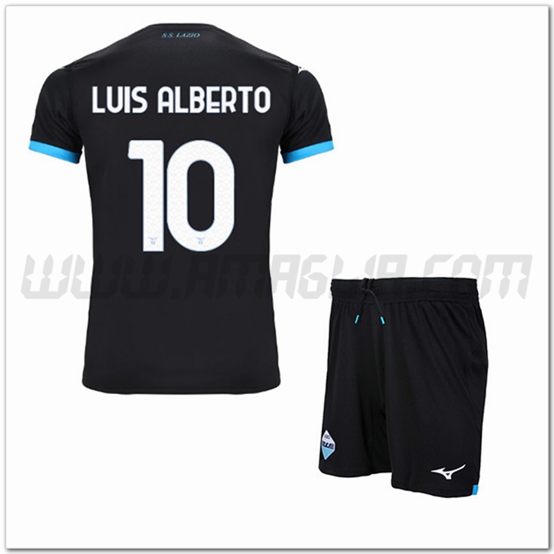 Kit Maglia LUIS ALBERTO #10 SS Lazio Bambino Seconda 2022 2023
