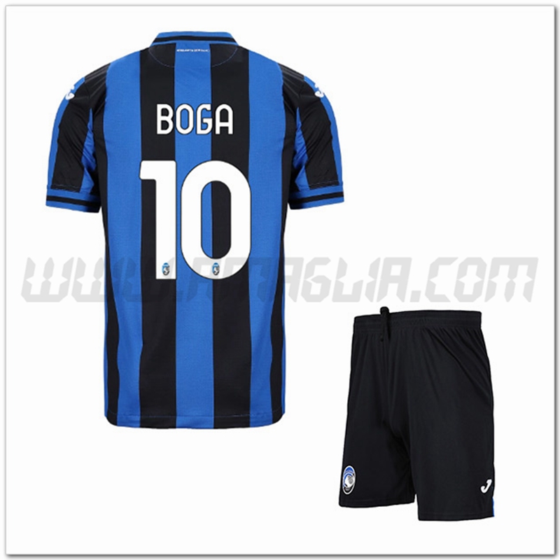 Kit Maglia BOGA #10 Atalanta Bambino Prima 2022 2023