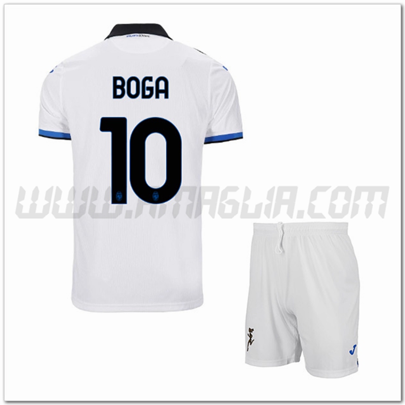 Kit Maglia BOGA #10 Atalanta Bambino Seconda 2022 2023