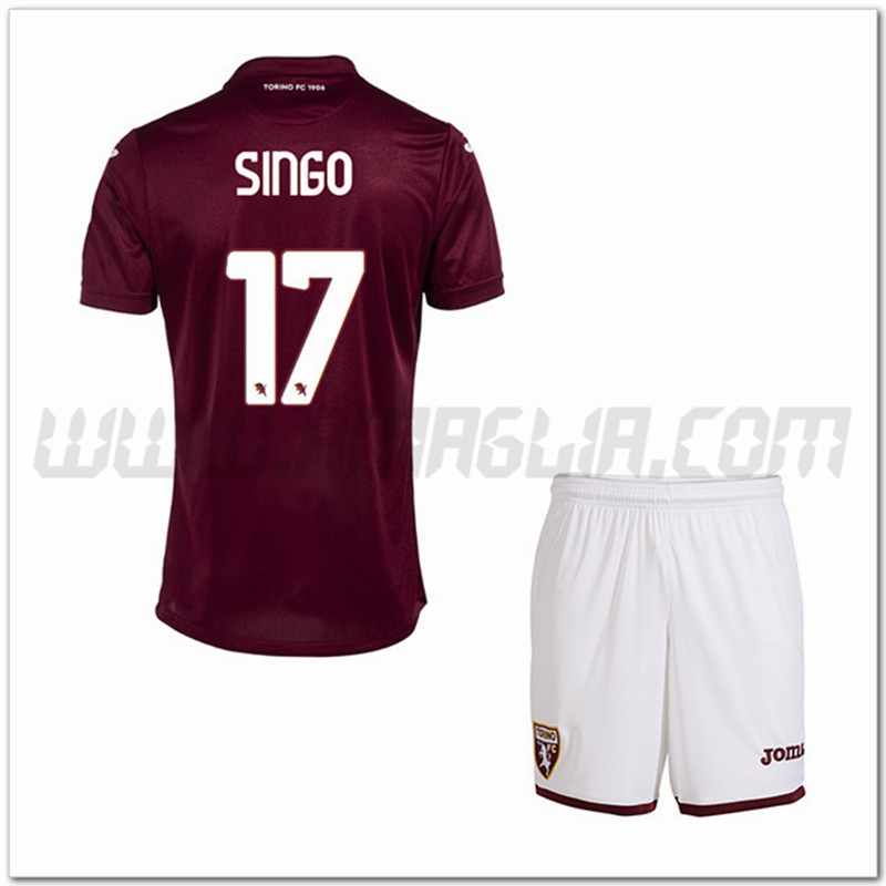 Kit Maglia SINGO #17 Torino Bambino Prima 2022 2023