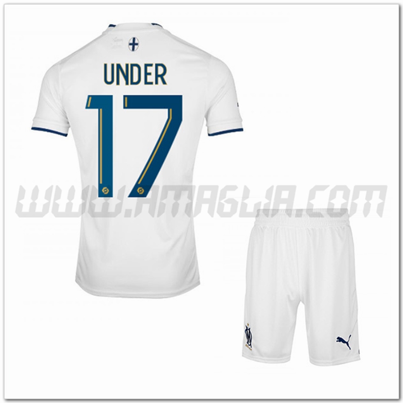 Kit Maglia UNDER #17 Marsiglia OM Bambino Prima 2022 2023