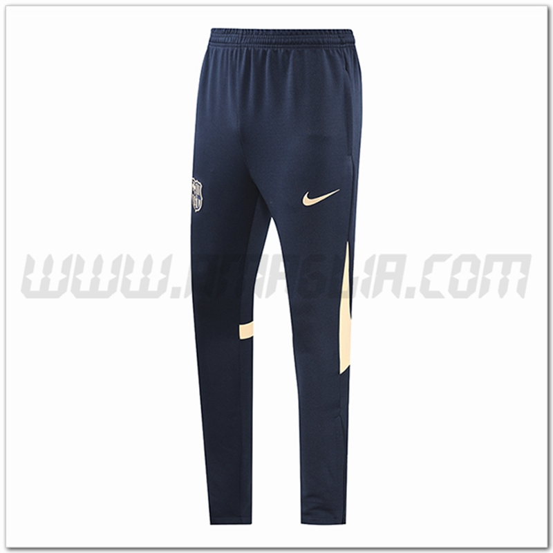 Pantaloni Allenamento FC Barcellona Blu Marino 2022 2023 -03