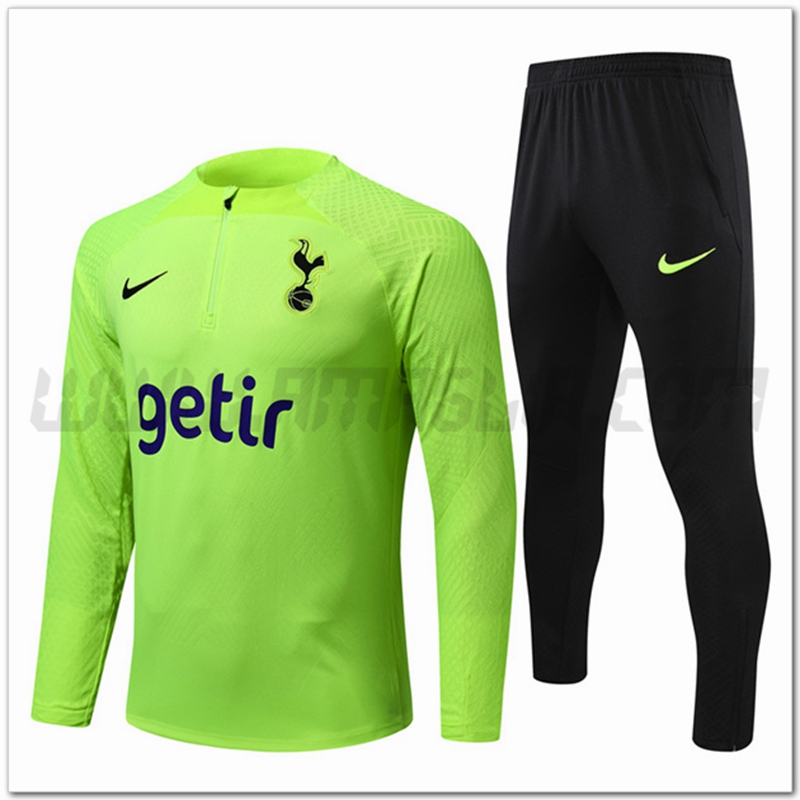 Tuta Allenamento Tottenham Hotspurs Verde 2022 2023