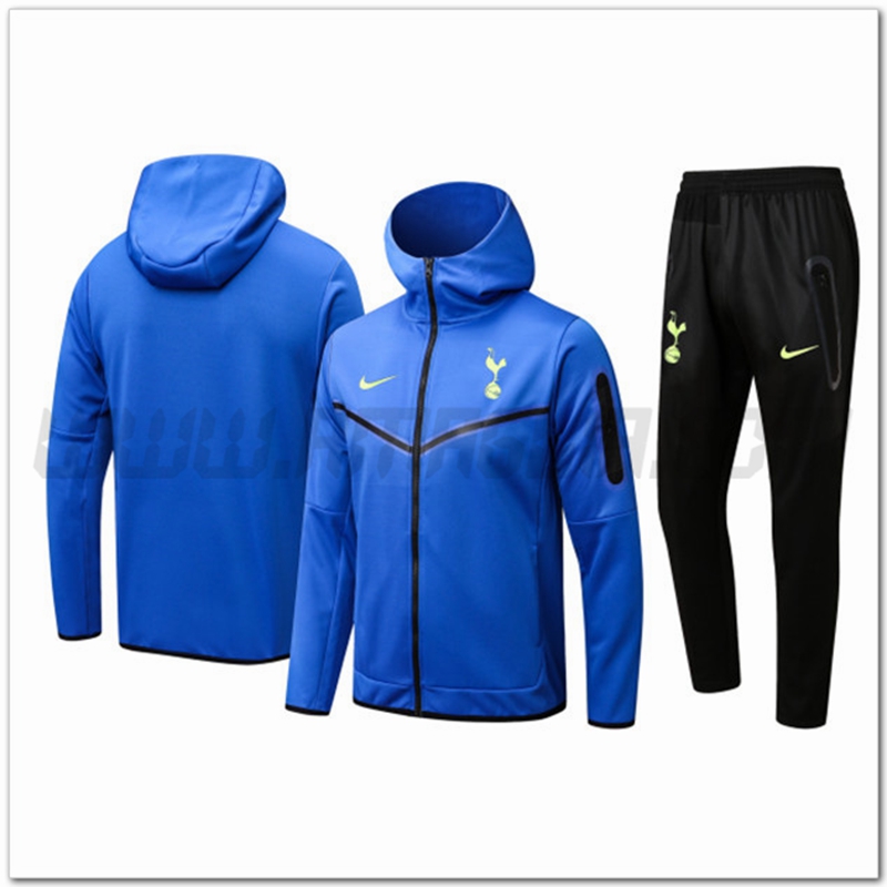 Tuta Giacca con Cappuccio Tottenham Hotspurs Blu 2022 2023