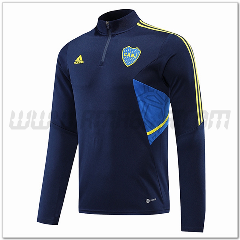 Felpa Allenamento Boca Juniors Blu Marino 2022 2023