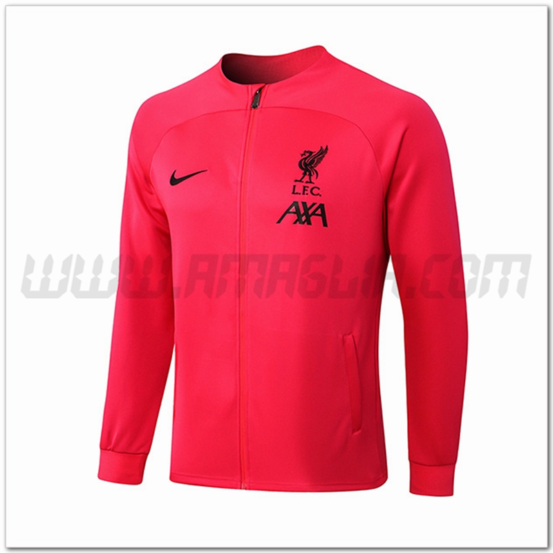 Giacca Calcio FC Liverpool Rosso 2022 2023