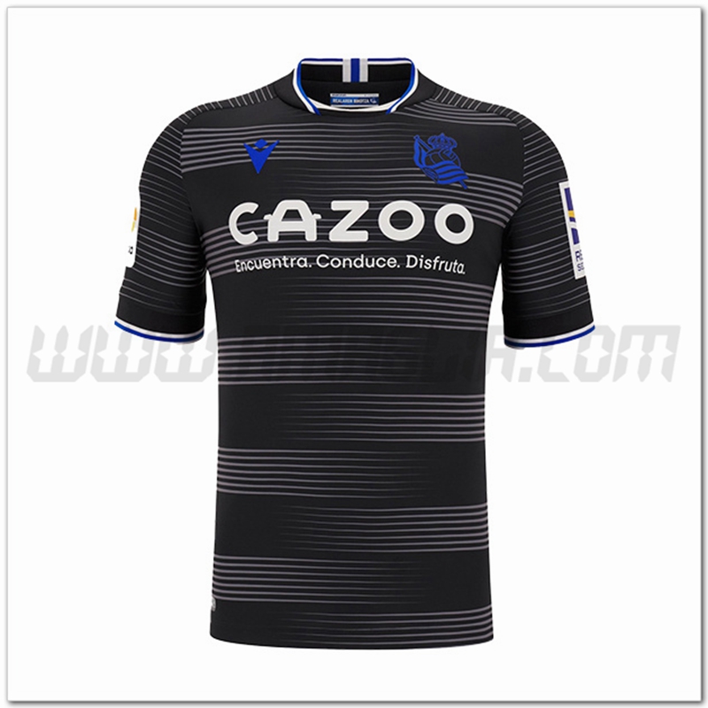 Real Sociedad Seconda Nuovo Maglia 2022 2023 Nero