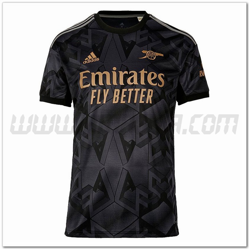 Arsenal Seconda Nuovo Maglia 2022 2023 Nero