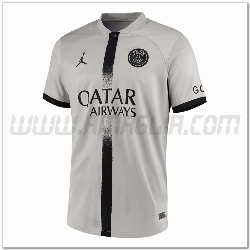 PSG Seconda Nuovo Maglia 2022 2023 Bianco