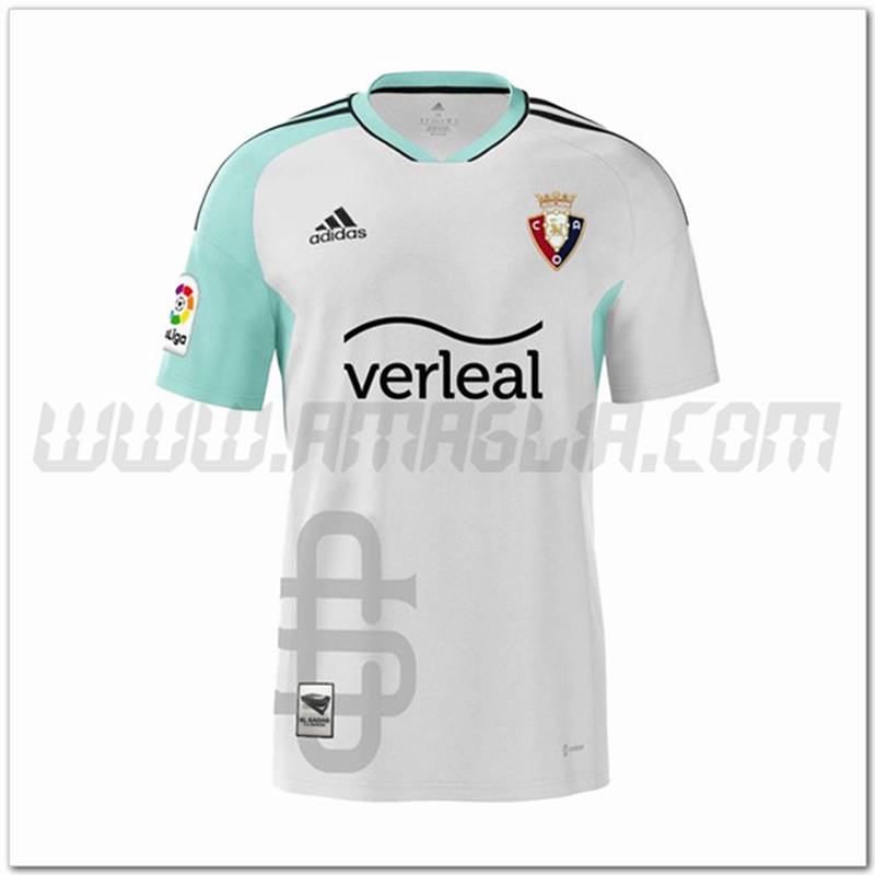 Atletico Osasuna Terza Nuovo Maglia 2022 2023 Bianco