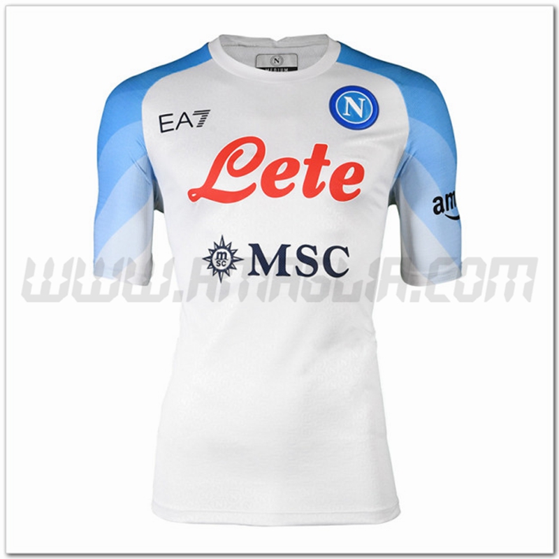 SSC Napoli Seconda Nuovo Maglia 2022 2023 Blu