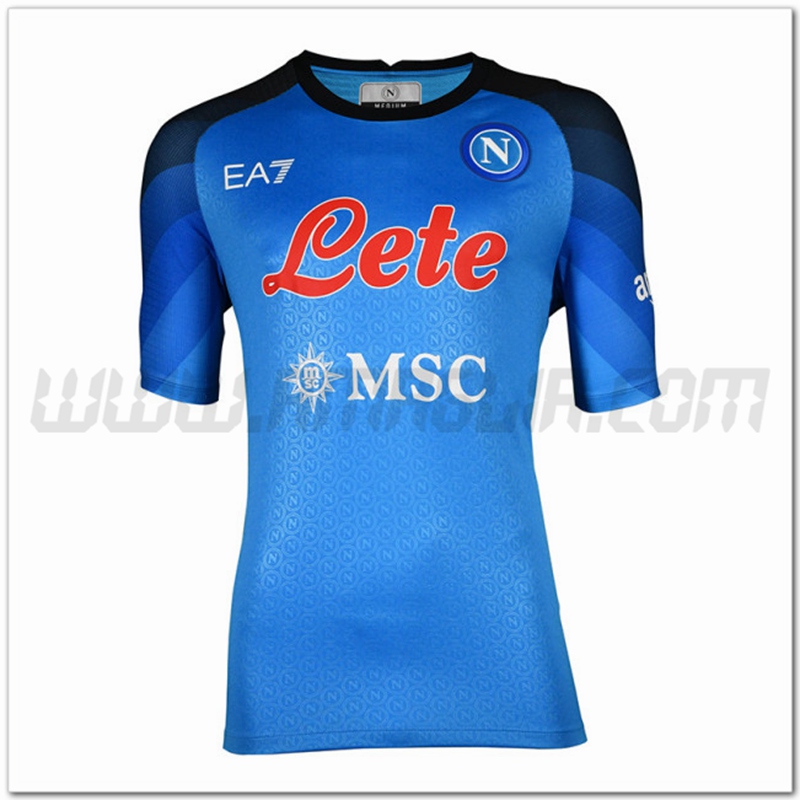 SSC Napoli Prima Nuovo Maglia 2022 2023 Bianco