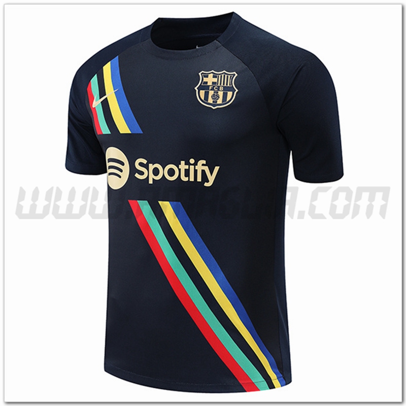 Maglia Allenamento FC Barcellona Nero 2022 2023