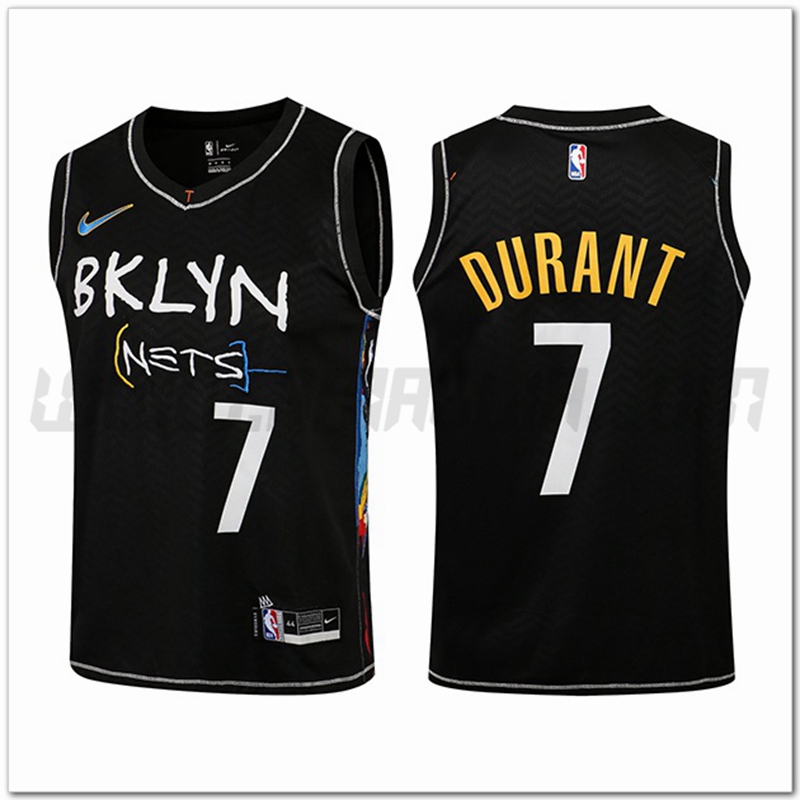 Maglia Brooklyn Nets (DURANT #7) Nero